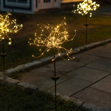 Outdoor Solar LED Firework Fairy Light feajoy