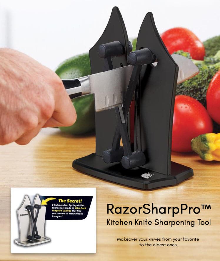 RazorSharpPro™ Kitchen Knife Sharpening Tool dylinoshop