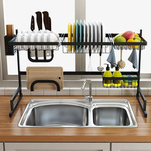 Kitchen Over-the-sink Dish Drain Rack dylinoshop