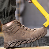 Outdoor Safety Work Ankle Boots Men's Casual Shoes MCSHIC27 dylinoshop