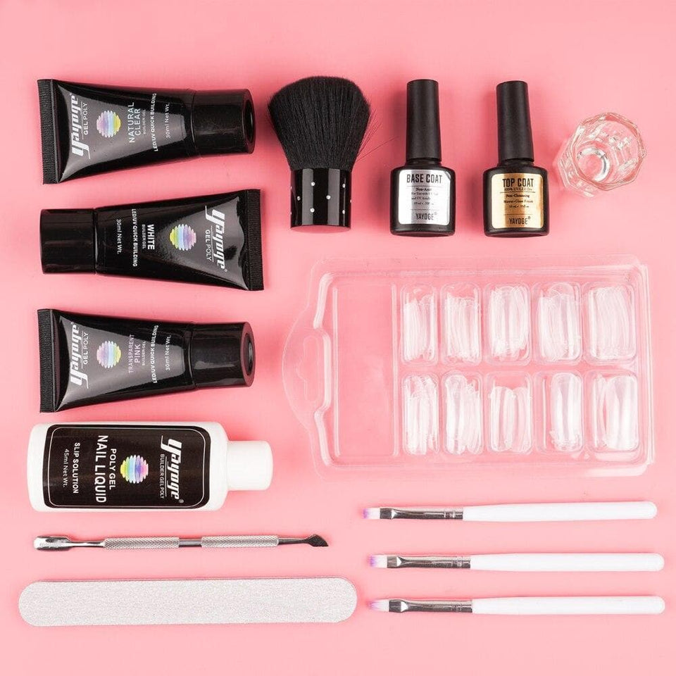 Poly Gel Nail Kit for Perfect Nails DYLINOSHOP