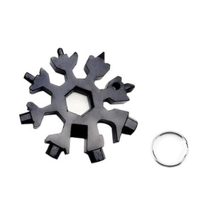 Portable 18-in-1 Mini Snowflake Multi Pocket Tool DYLINOSHOP