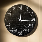 The 9s Math Wall Clock feajoy