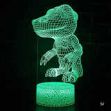 Dinosaur Series 3D Illusion Lamp dylinoshop
