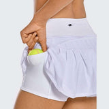 Women Tennis Athletic Sport Shorts Skirt dylinoshop