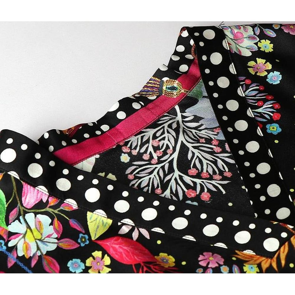 Women Soft Stylish Embroidery Under Strap Loose Dress dylinoshop