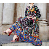 Women Soft Stylish Embroidery Under Strap Loose Dress dylinoshop