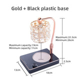Scent Crystal Candle Warmer Lamp with USB Charging Port dylinoshop