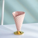 Ice Cream Cone Porcelain Dessert Cup & Bowl dylinoshop