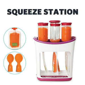 DIY Baby Food Squeeze Station dylinoshop