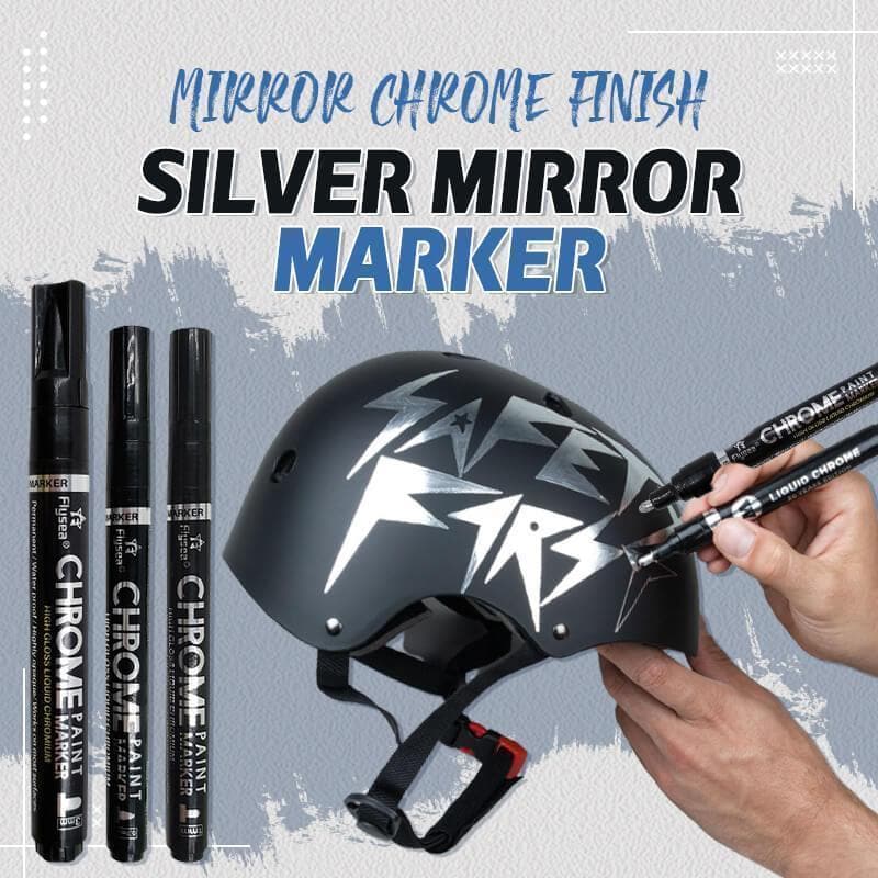 Silver Chrome Marker dylinoshop
