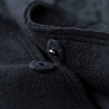 fine black woolen outwear plus size long sleeve Jackets & Coats embroidery women coats TCT181116