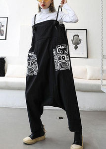 women 2019 new high waist carpenter pants casual loose harem pants dylinoshop