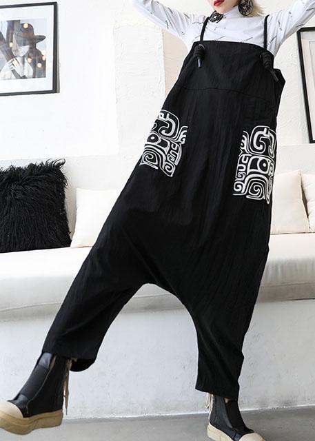women 2019 new high waist carpenter pants casual loose harem pants dylinoshop